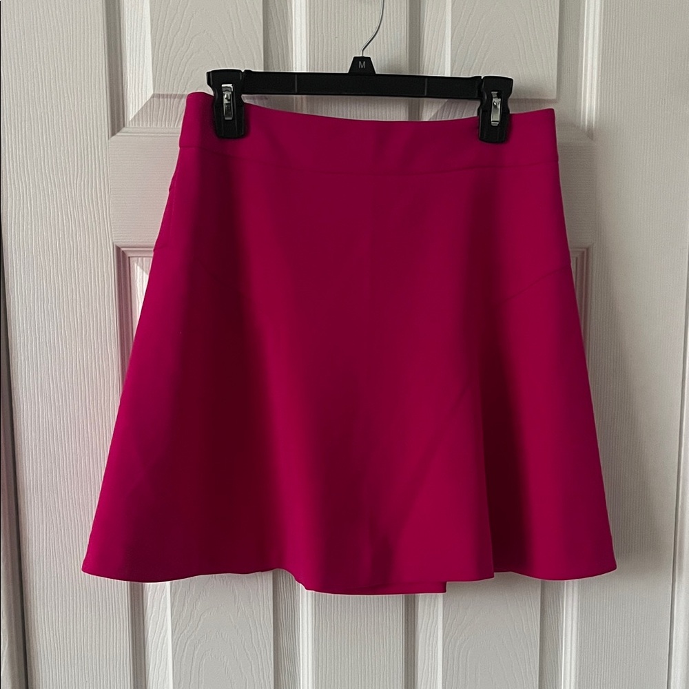 Express Fuchsia Skater Skirt